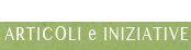 articoli e iniziative